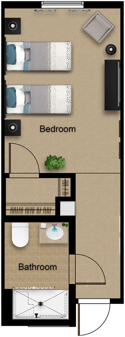 Companion Studio Floor Plan